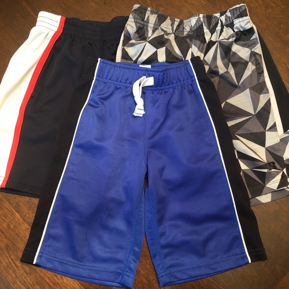 3 Pairs of Boys Athletic Shorts